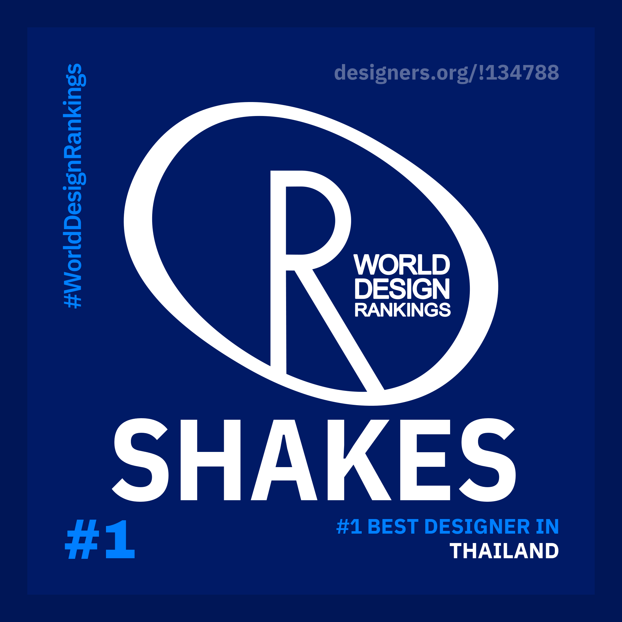 World Design Ranking by Country Prompong Hakk #1 Thailand